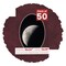 Dark Red Suede Mat Board for 16x24 Frames - Oval Opening for 13x19 Photos